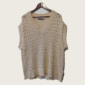 ANDERSSON BELL - Sustainability organic cotton knitted vest - Sz L